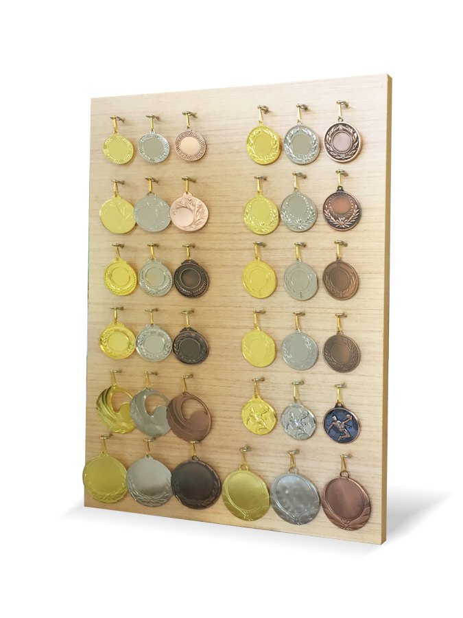 Muestrario de medallas