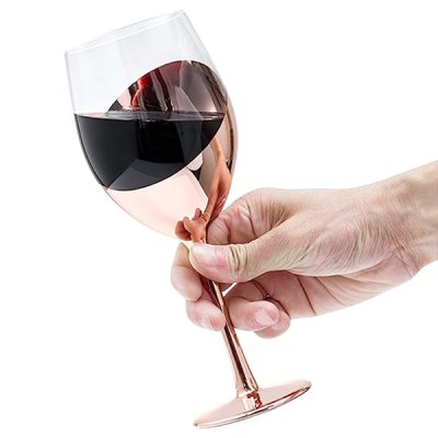 Imagen 2 de Set de 2 Copas de Vino Encobrizadas M86