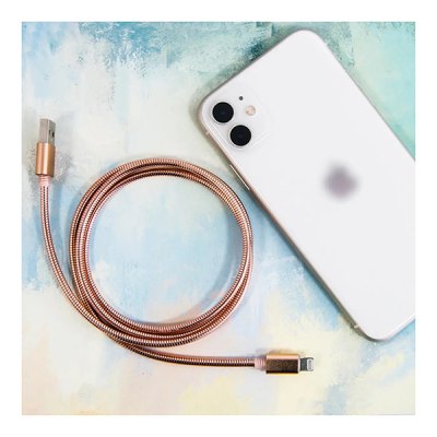 Imagen 6 de Cable Conector Apple Lightning Encobrizado T64