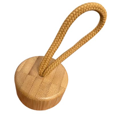 Imagen 5 de Botella Vidrio con tapa Bamboo M32