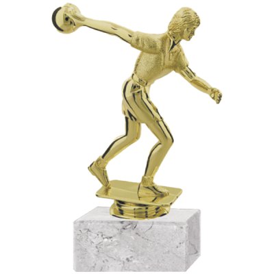 Trofeo Plástico Bowling Femenino A