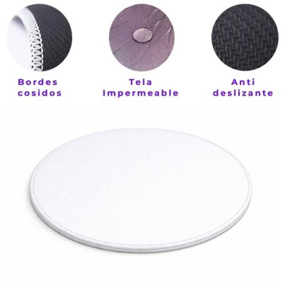 Imagen 4 de Mouse Pad Circular Impermeable-Sublimación MP05