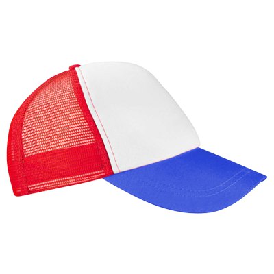 Imagen 2 de Gorro Jockey Poliéster Esponja Malla Sublimable GR30