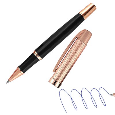 Roller Metálico Encobrizado Negro L76