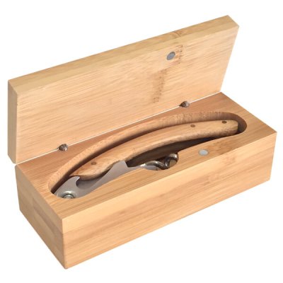 Imagen 1 de Descorchador Vino de Bamboo W8