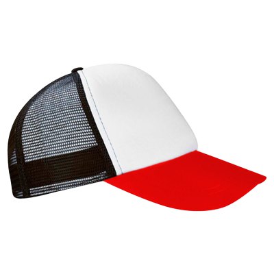 Gorro Jockey Poliéster Esponja Malla Sublimable GR30