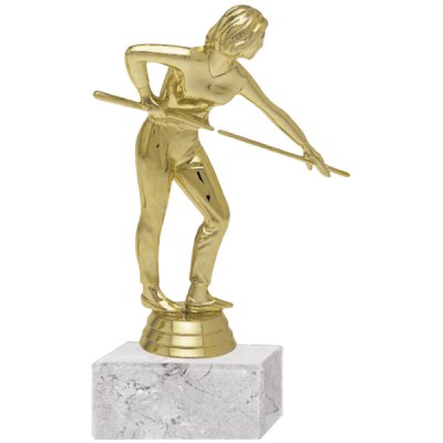 Trofeo Plástico Pool Femenino