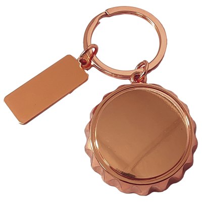 Llavero Tapa Destapador Encobrizado K59