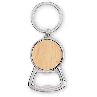 Imagen 3 de Llavero destapador Metal Bamboo K122