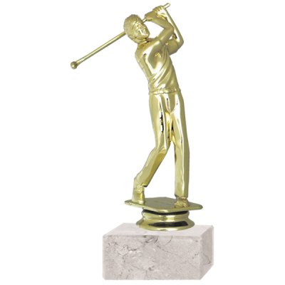Trofeo plástico Golf Masculino RP-8047