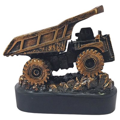 Imagen 3 de Trofeo Resina Camión Minero CA20