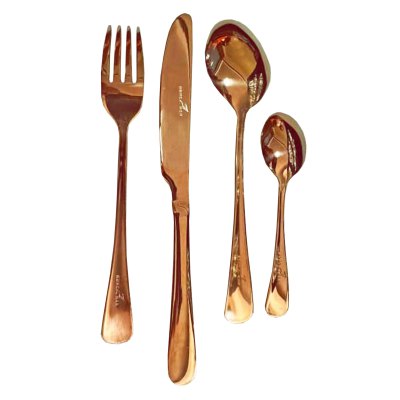 Imagen 2 de Set de Cubiertos Encobrizados CU01