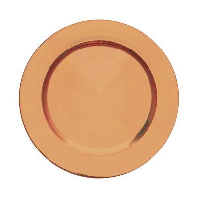 Imagen 1 de Set De 2 Posavasos Encobrizados Lisos M111