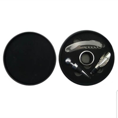 Imagen 4 de Set de Vino Símil Cuero W7