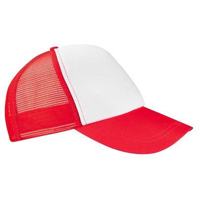 Imagen 7 de Gorro Jockey Poliéster Esponja Malla Sublimable GR30