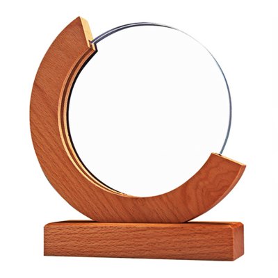 Imagen 2 de Galvano Cristal con Base de Madera BLAS 58