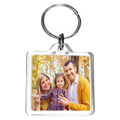 Imagen 3 de Llavero Plástico Transparente para Foto K75