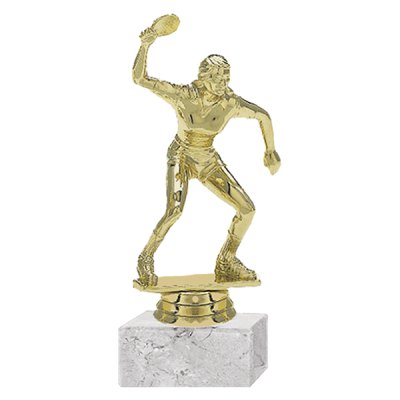 Trofeo Plástico Ping Pong Femenino