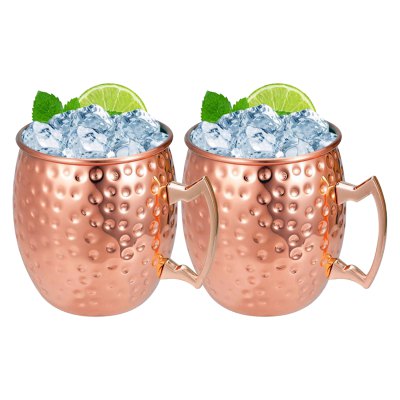 Imagen 5 de Set de 2 Mugs Encobrizados Martillados M76