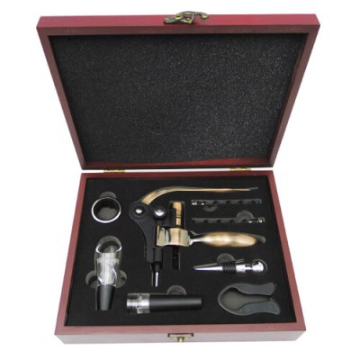 Imagen 1 de Set de Vino Deluxe Caoba W10