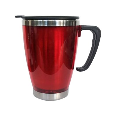 Imagen 2 de Mug Térmico Cónico Acero Inoxidable PVC M29