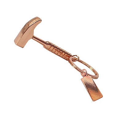 Imagen 2 de Llavero Martillo Geólogo Encobrizado K55