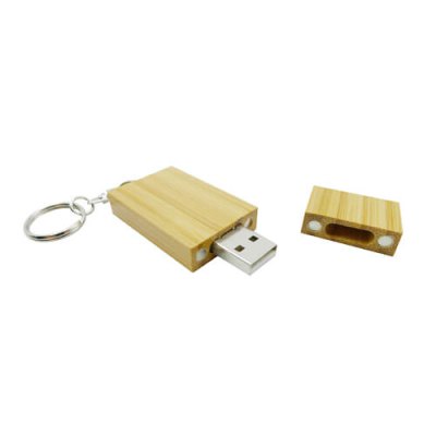 Imagen 3 de Pendrive Bamboo Llavero PD26