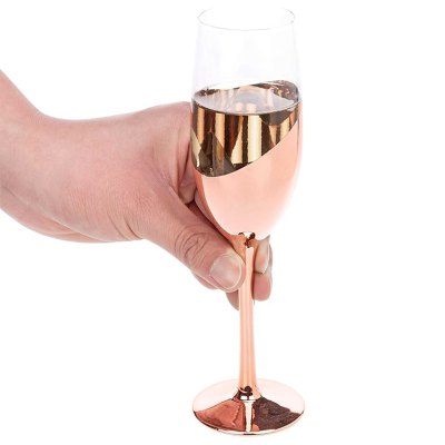 Imagen 8 de Set de 2 Copas Champagne Encobrizadas M84