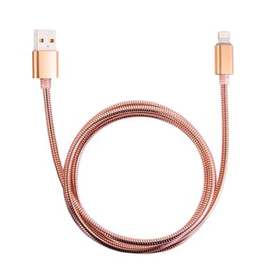 Imagen 2 de Cable Conector Apple Lightning Encobrizado T64
